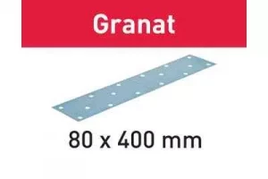 Шлифовальные листы STF 80x400 P80 GR/50 Granat