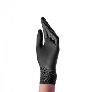Перчатки нитриловые черные размер L 0.12мм 100шт/уп AMMEX