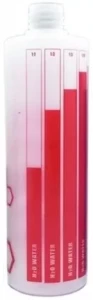 Бутылка красная со шкалой и логотипом MA-FRA 500ML A0248R